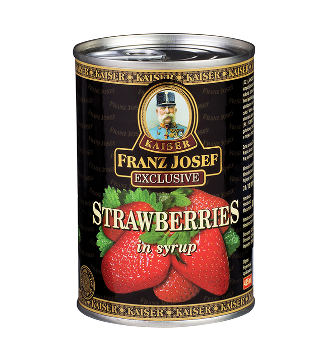 Strawberry Compote in Syrup 410 g Gaston, s.r.o.